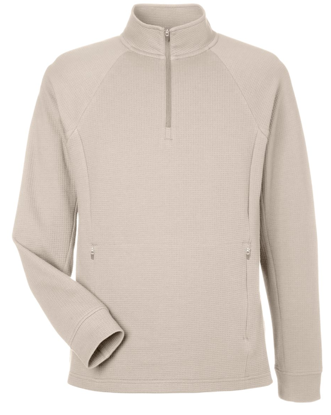 Picture of North End Rhythm Waffle Quarter-Zip Pullover